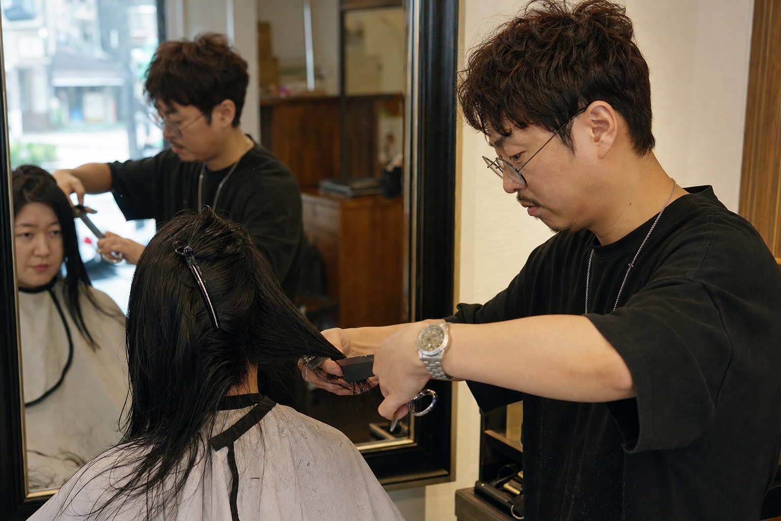 디자인 커트